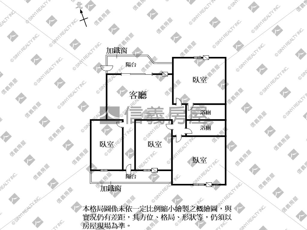 亞伯巷舒適美寓房屋室內格局與周邊環境