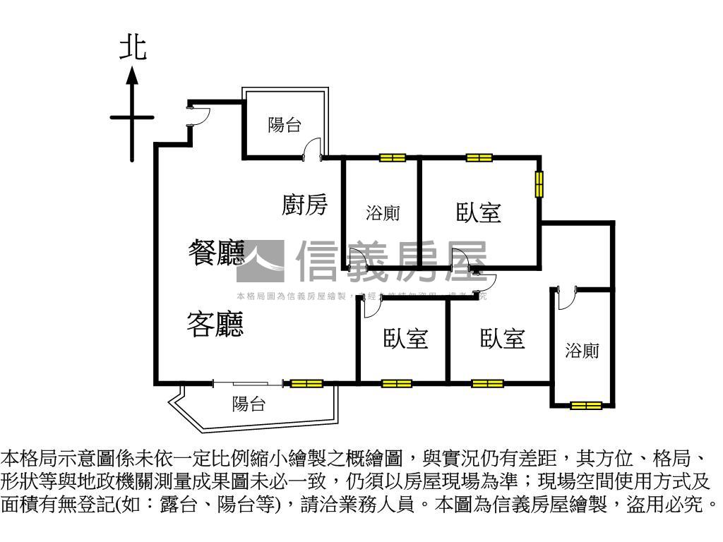 專任國泰Ｍｏｓｔ＋視野戶房屋室內格局與周邊環境