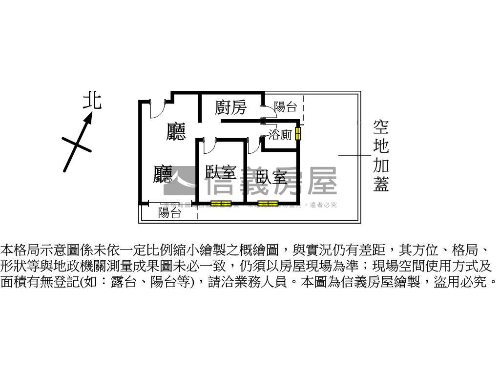 中壢龍岡｜有福一樓庭院戶房屋室內格局與周邊環境
