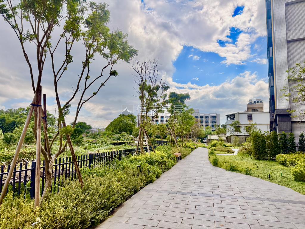 中壢龍岡｜有福一樓庭院戶房屋室內格局與周邊環境