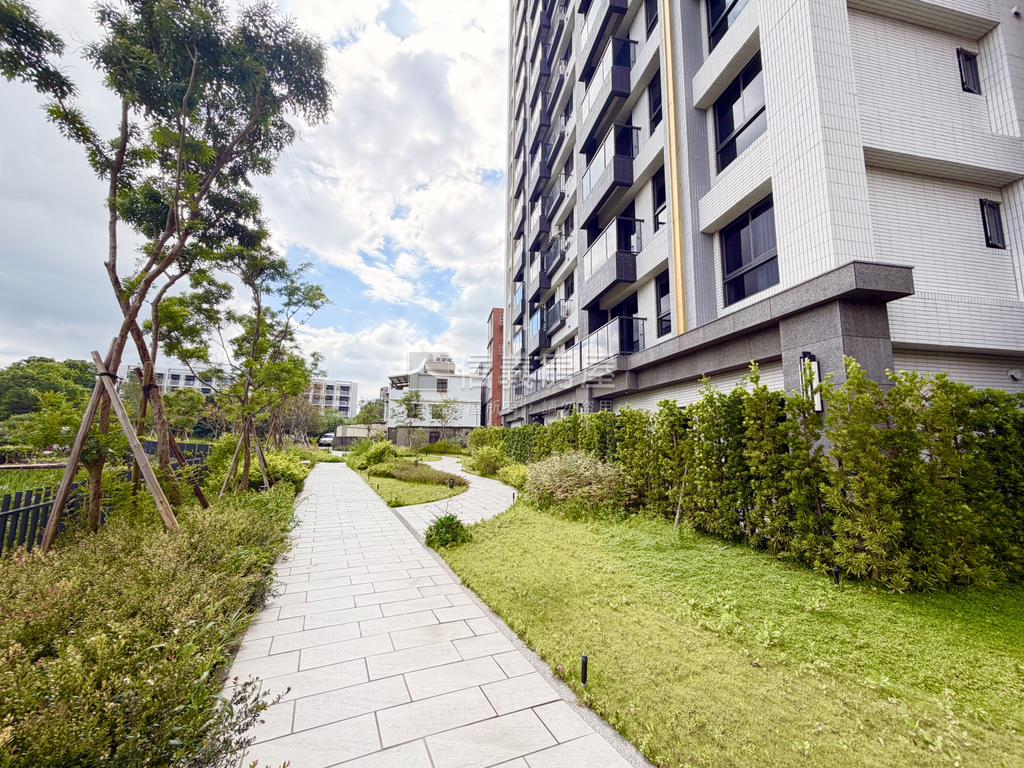 中壢龍岡｜有福一樓庭院戶房屋室內格局與周邊環境