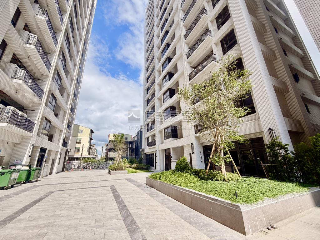 中壢龍岡｜有福一樓庭院戶房屋室內格局與周邊環境