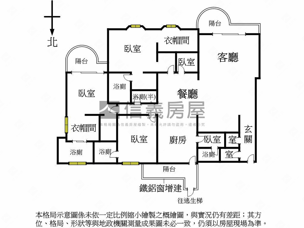 傳世豪邸－仁愛鳳翔房屋室內格局與周邊環境
