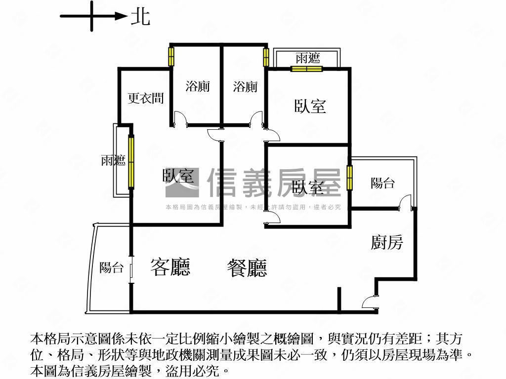 專任崇德商圈質感三房平車房屋室內格局與周邊環境