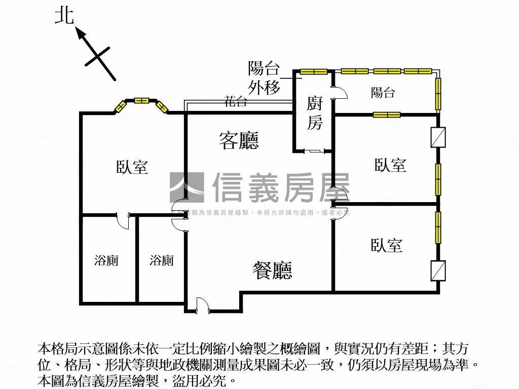 ★大俊國三房美邸附車位★房屋室內格局與周邊環境