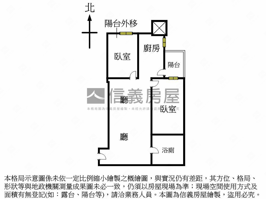 裝潢伯爵兩房美屋房屋室內格局與周邊環境