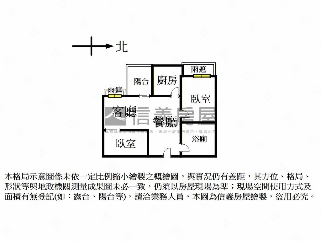 美景忠孝大院精美２房房屋室內格局與周邊環境