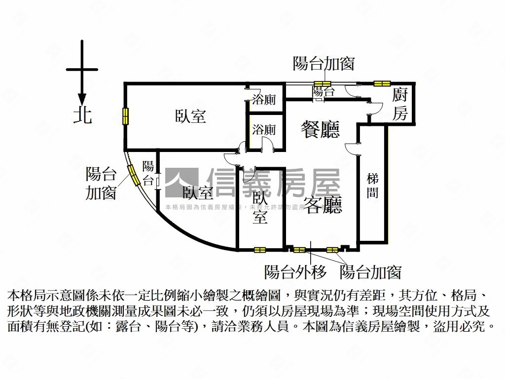 昌平華廈大三房房屋室內格局與周邊環境