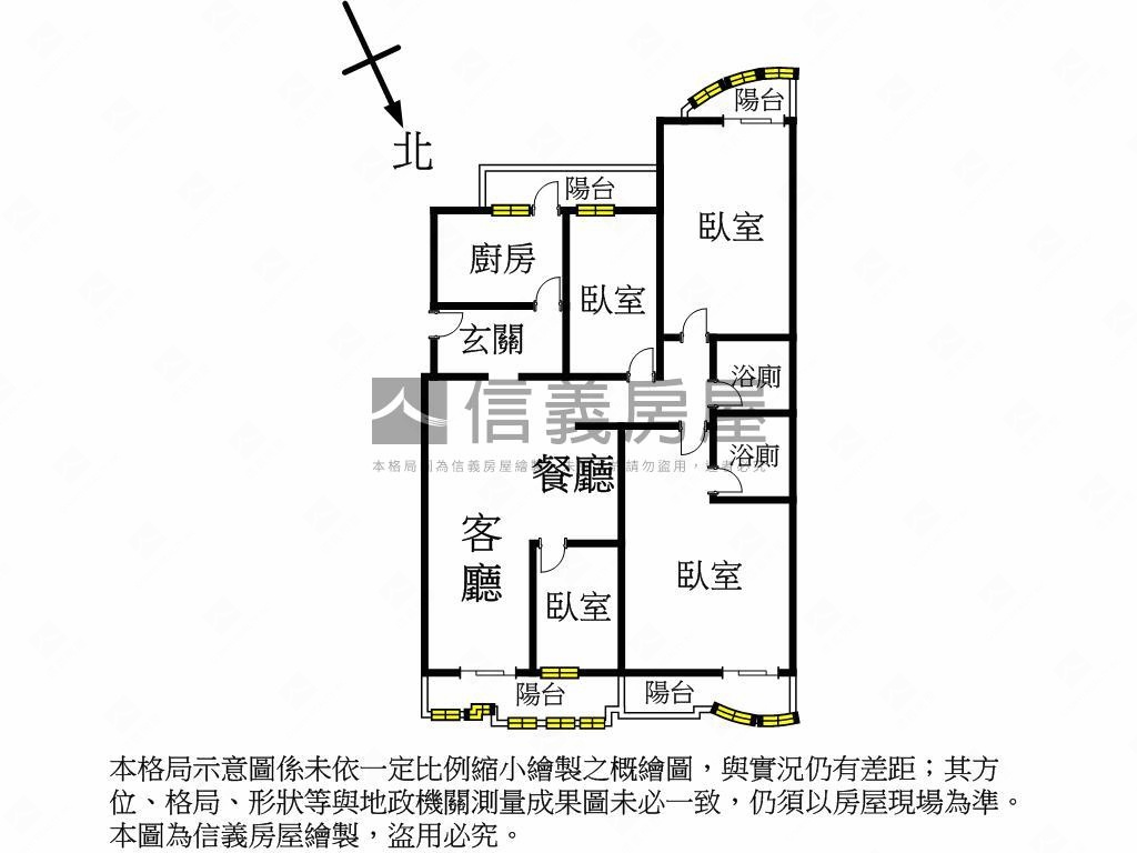 羅馬宮廷電梯４房車位房屋室內格局與周邊環境