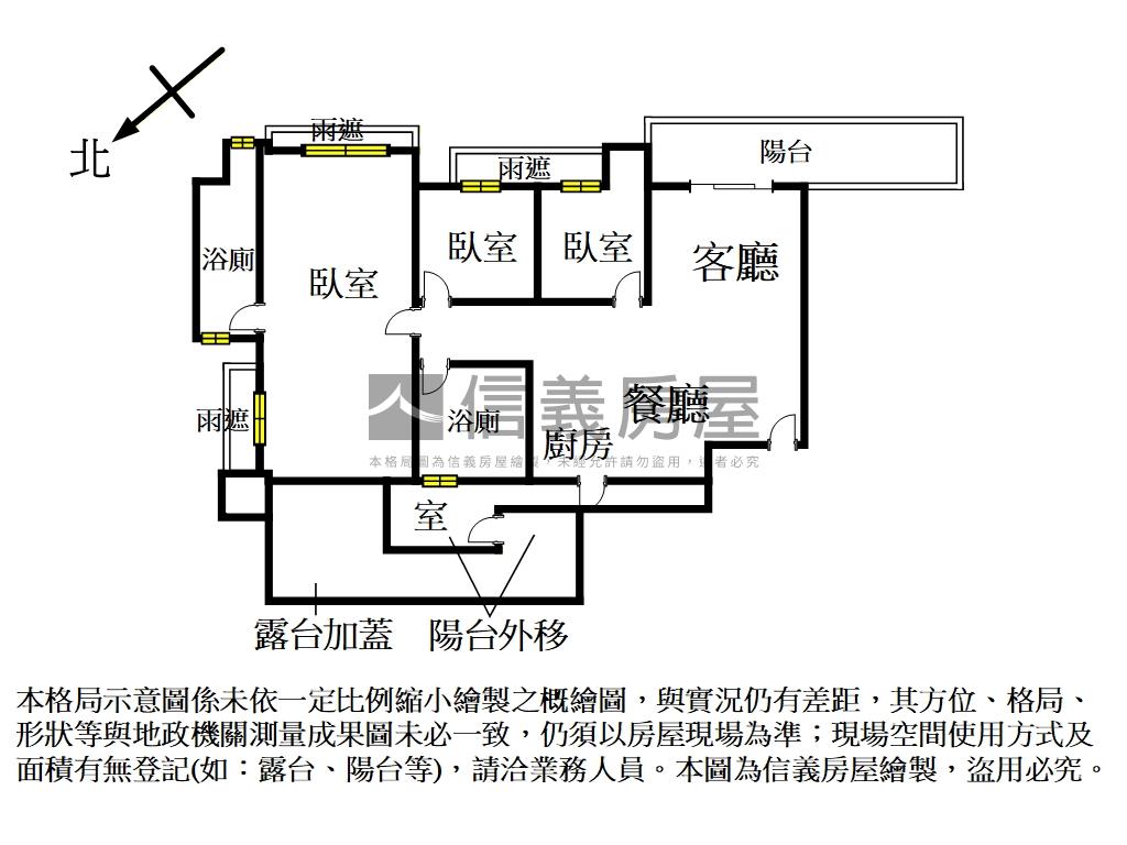 長虹天薈質感美三房雙車位房屋室內格局與周邊環境