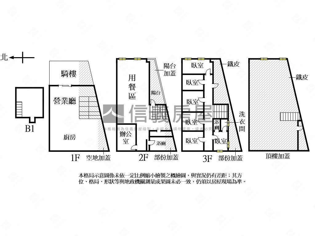 長榮路發財店面房屋室內格局與周邊環境