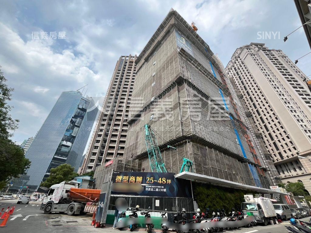 市政新銳Ａ０２棟２２樓房屋室內格局與周邊環境