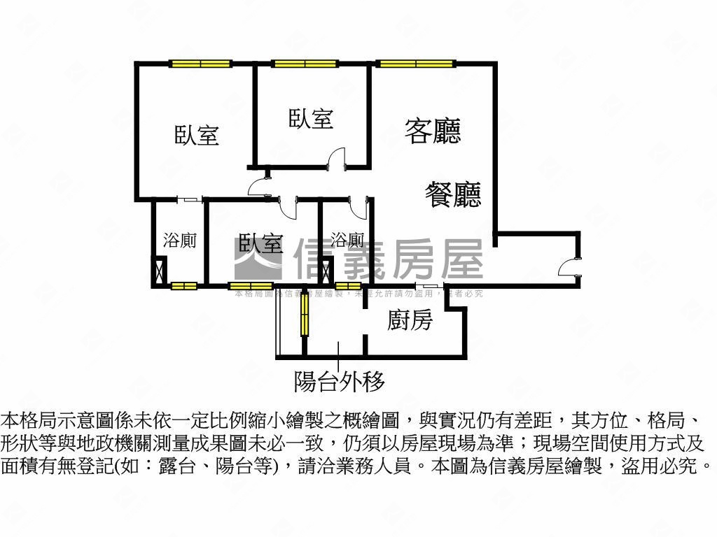 禾林３低樓層裝潢預售屋房屋室內格局與周邊環境