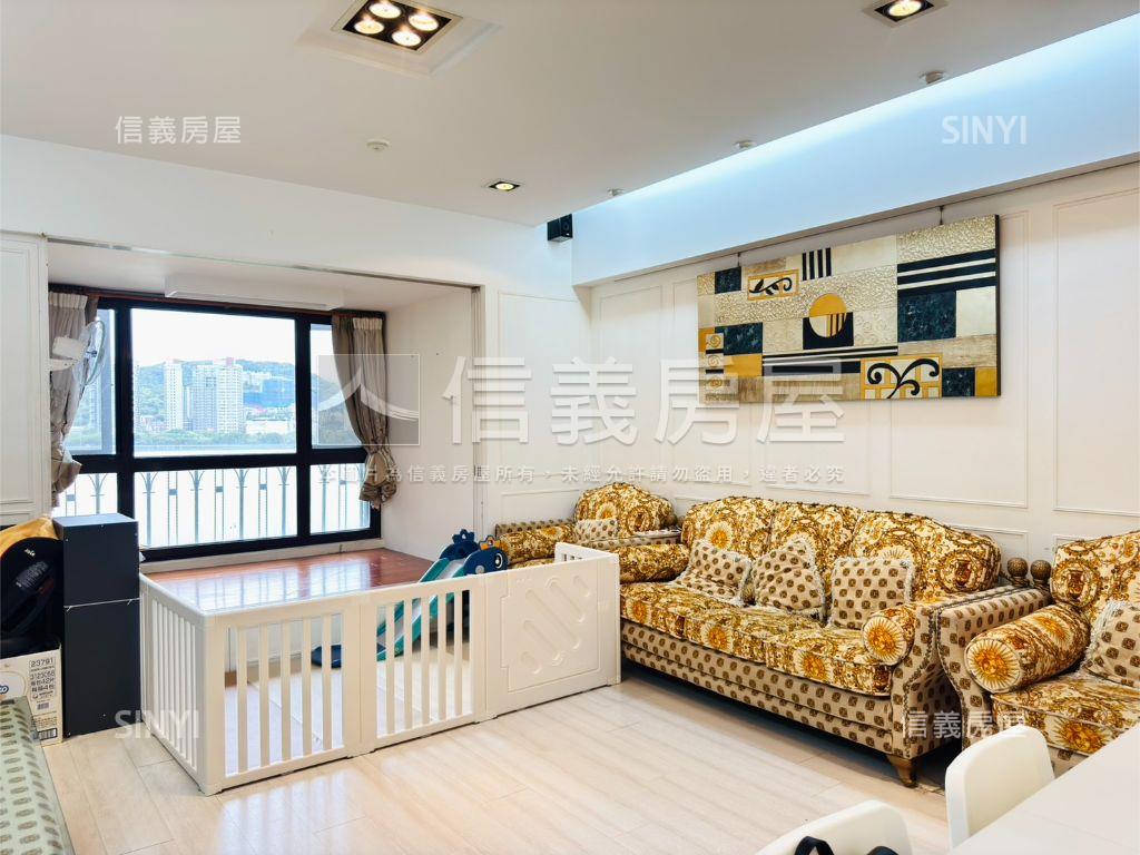 萊茵水岸河景三房車位房屋室內格局與周邊環境