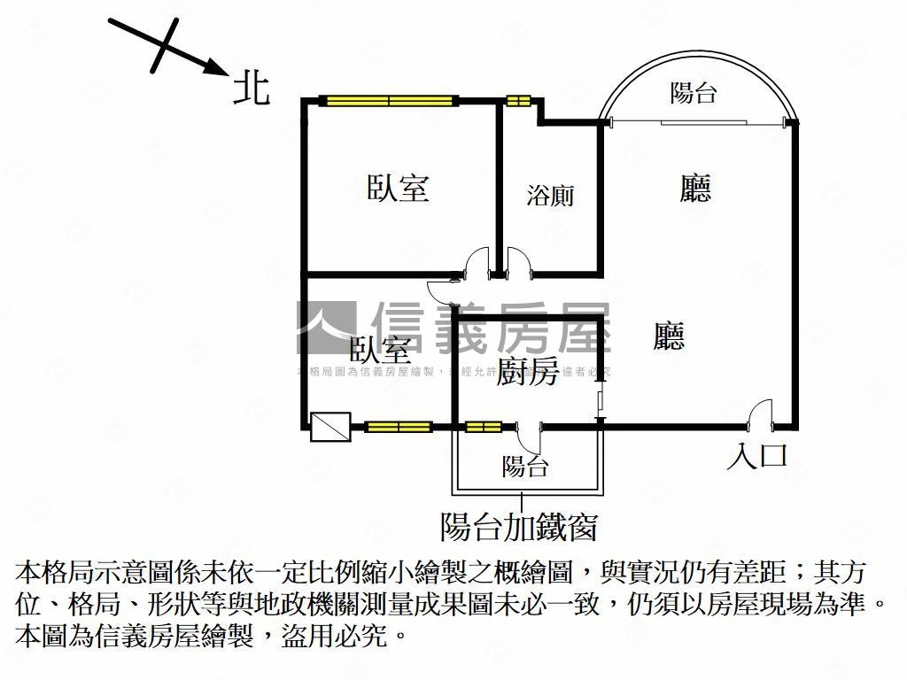 京城環球企業精美兩房平車房屋室內格局與周邊環境