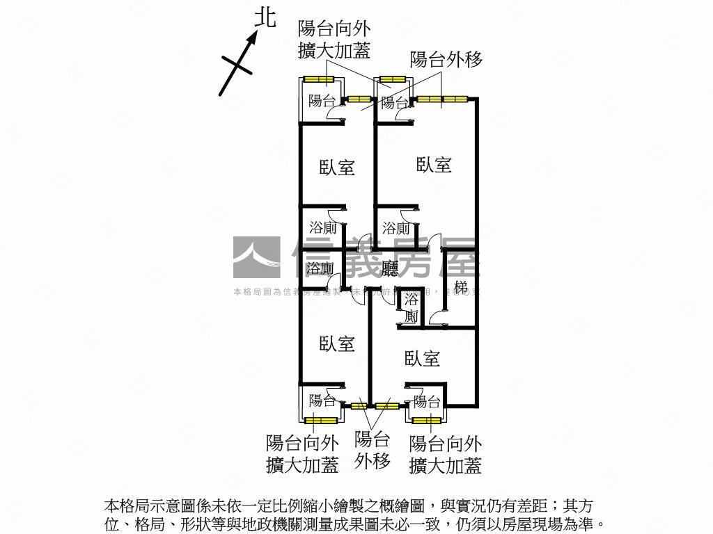 內科金雞母大棟距３樓房屋室內格局與周邊環境