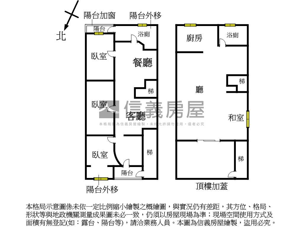 復興街傳家舒適大空間房屋室內格局與周邊環境
