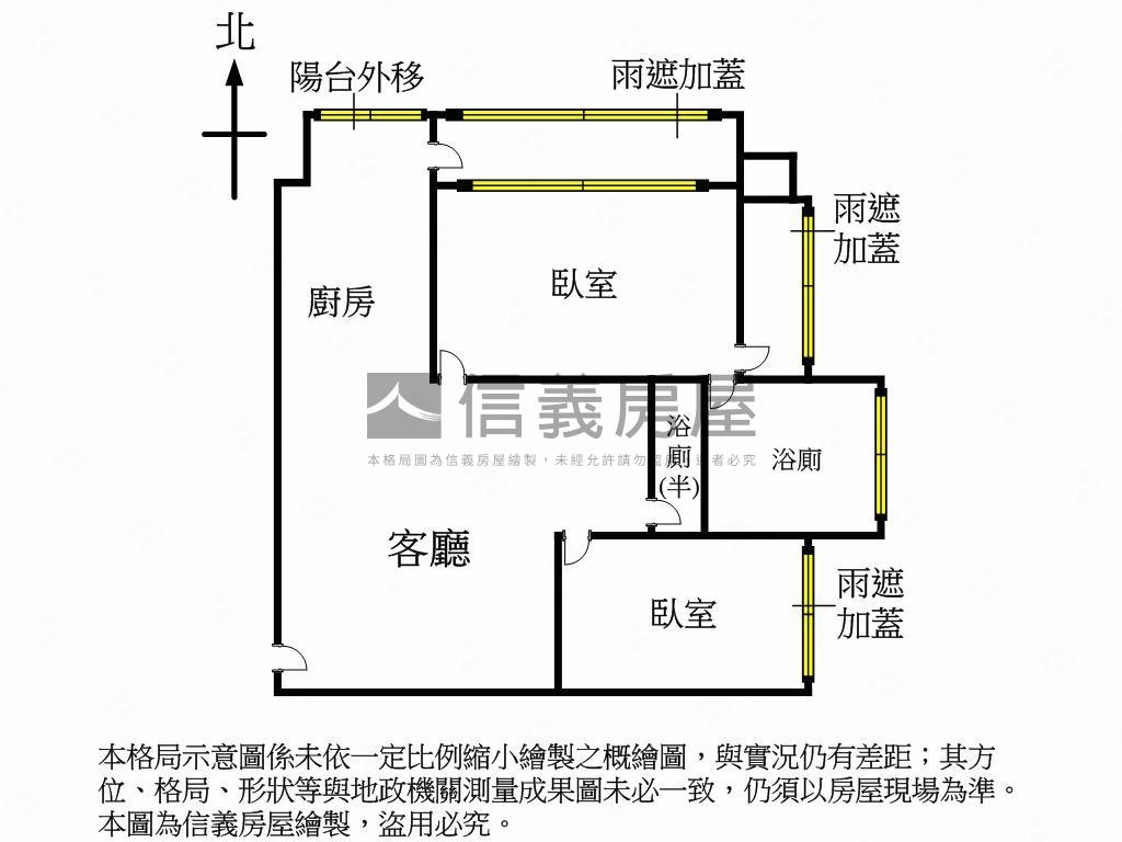 新接長耀葛羅里２房加車位房屋室內格局與周邊環境