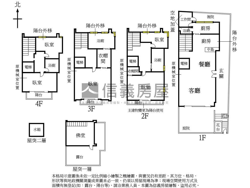 天母聖塔菲獨棟電梯別墅房屋室內格局與周邊環境