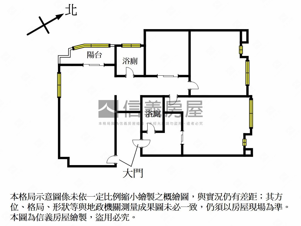 心航線高樓面河景房屋室內格局與周邊環境