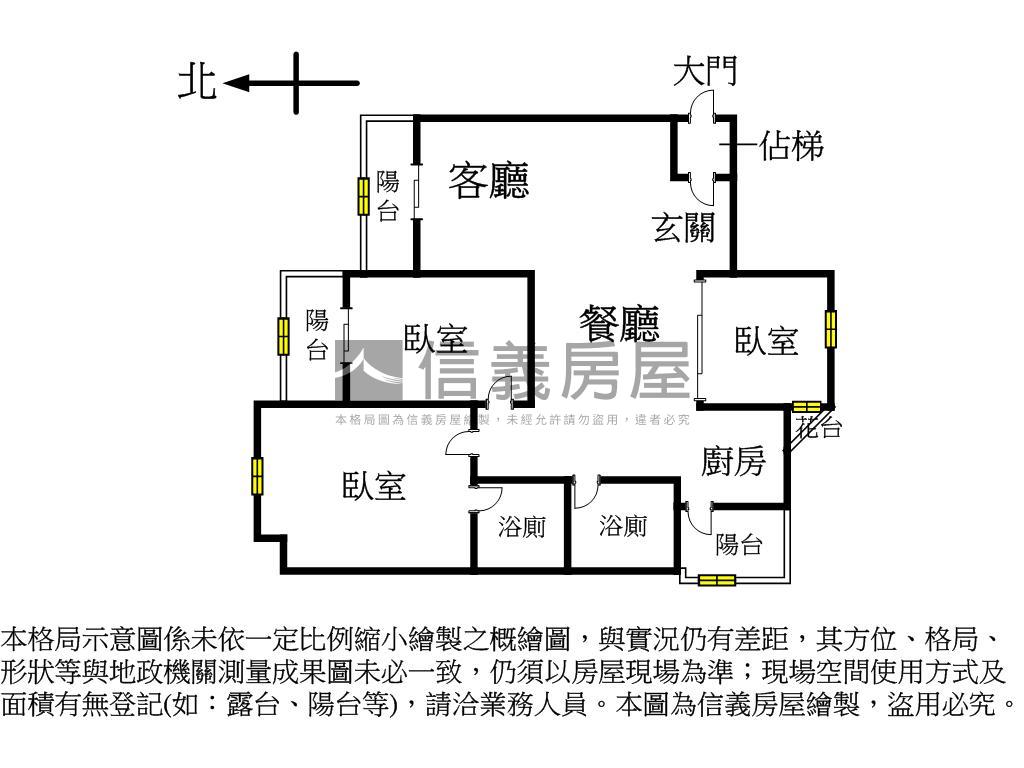 大安高樓麗緻３房珠寶盒房屋室內格局與周邊環境