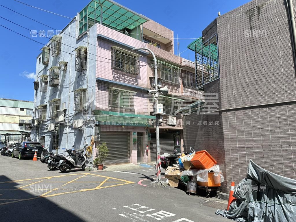 新莊體育館靜巷三角窗透天房屋室內格局與周邊環境