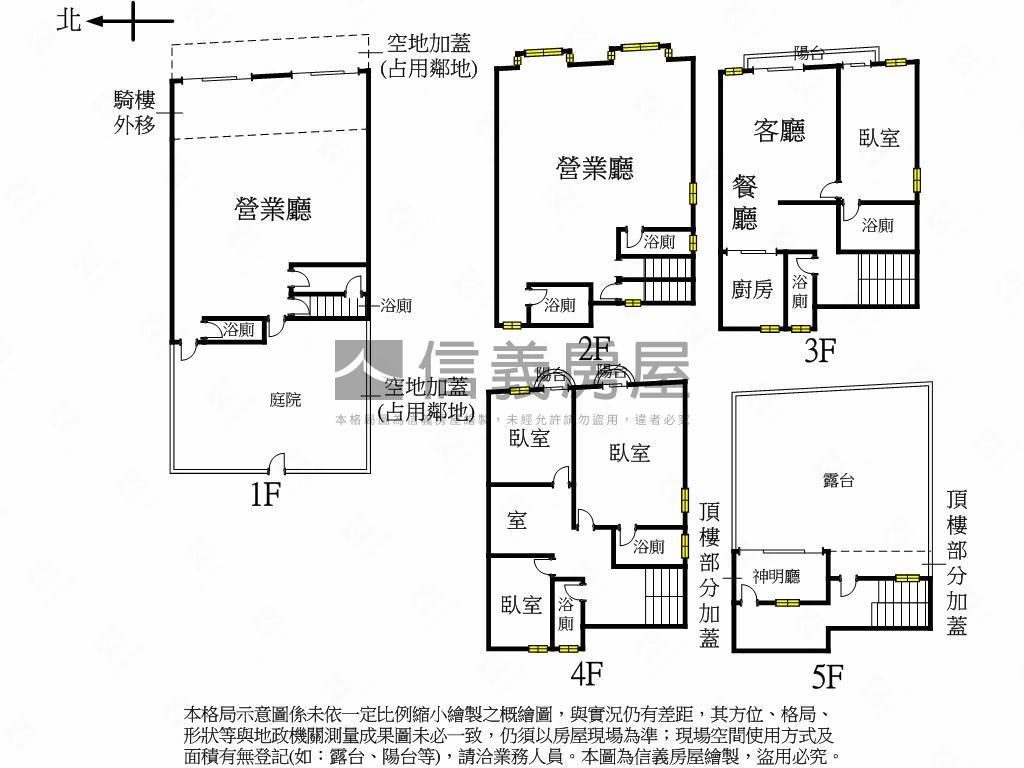北港大地坪邊間店住房屋室內格局與周邊環境