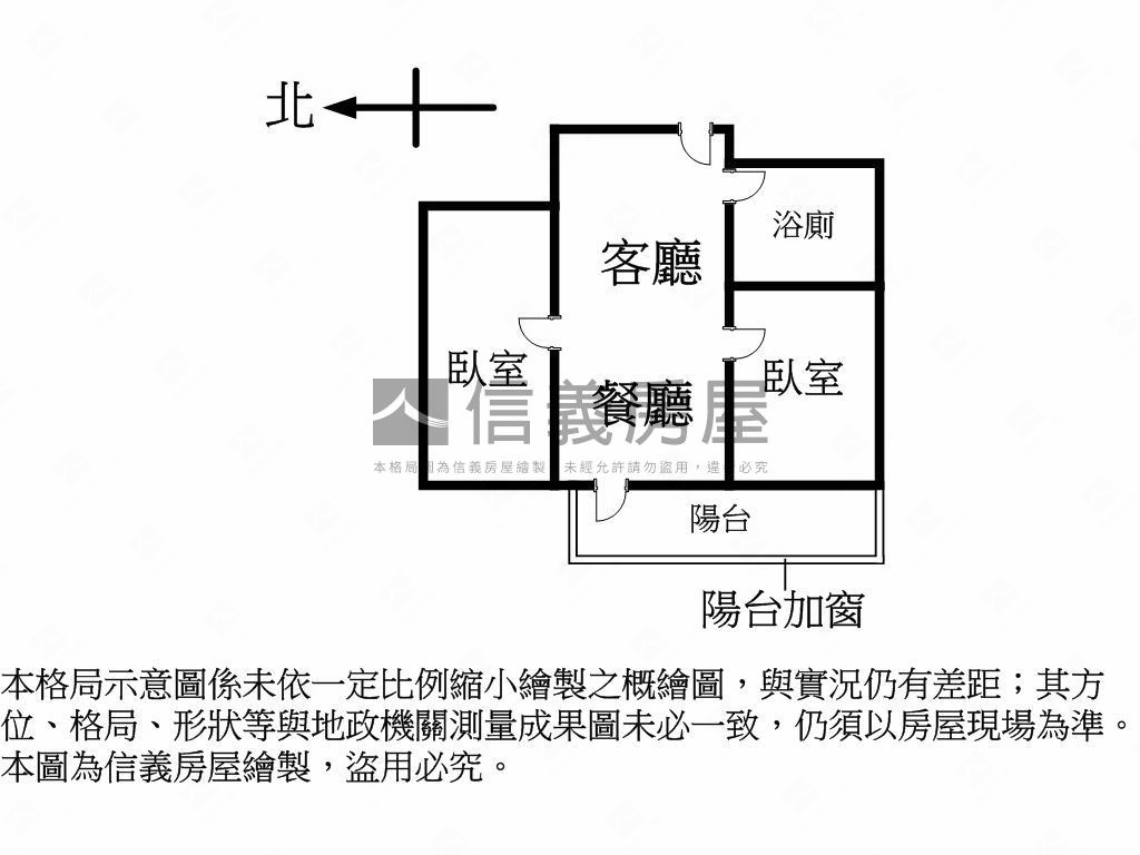 市政１號院★兩房先看這間房屋室內格局與周邊環境