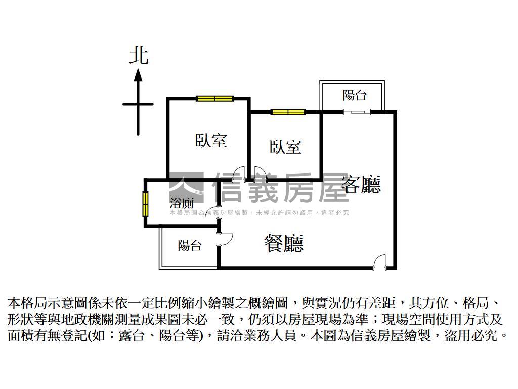 近漢神百貨視野二房平車房屋室內格局與周邊環境