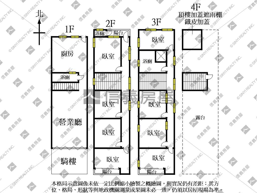 霧峰稀有大地坪透天房屋室內格局與周邊環境