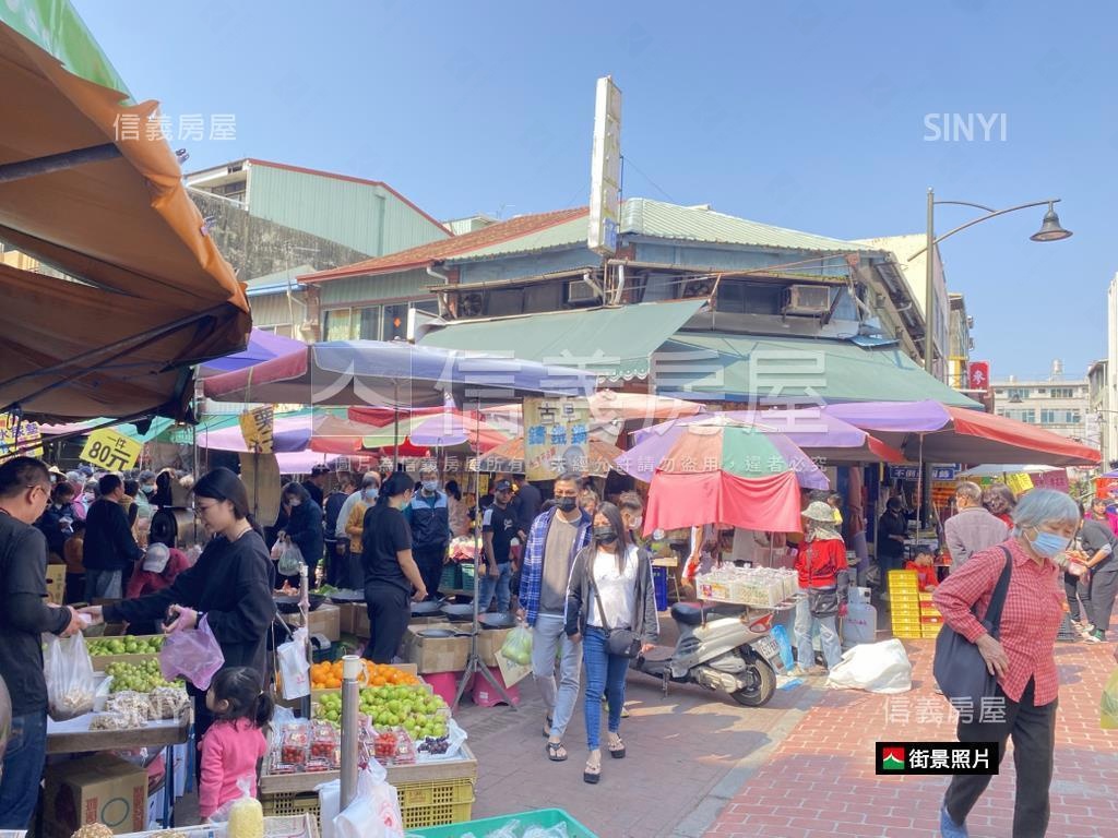霧峰．精華商業區透天店面房屋室內格局與周邊環境