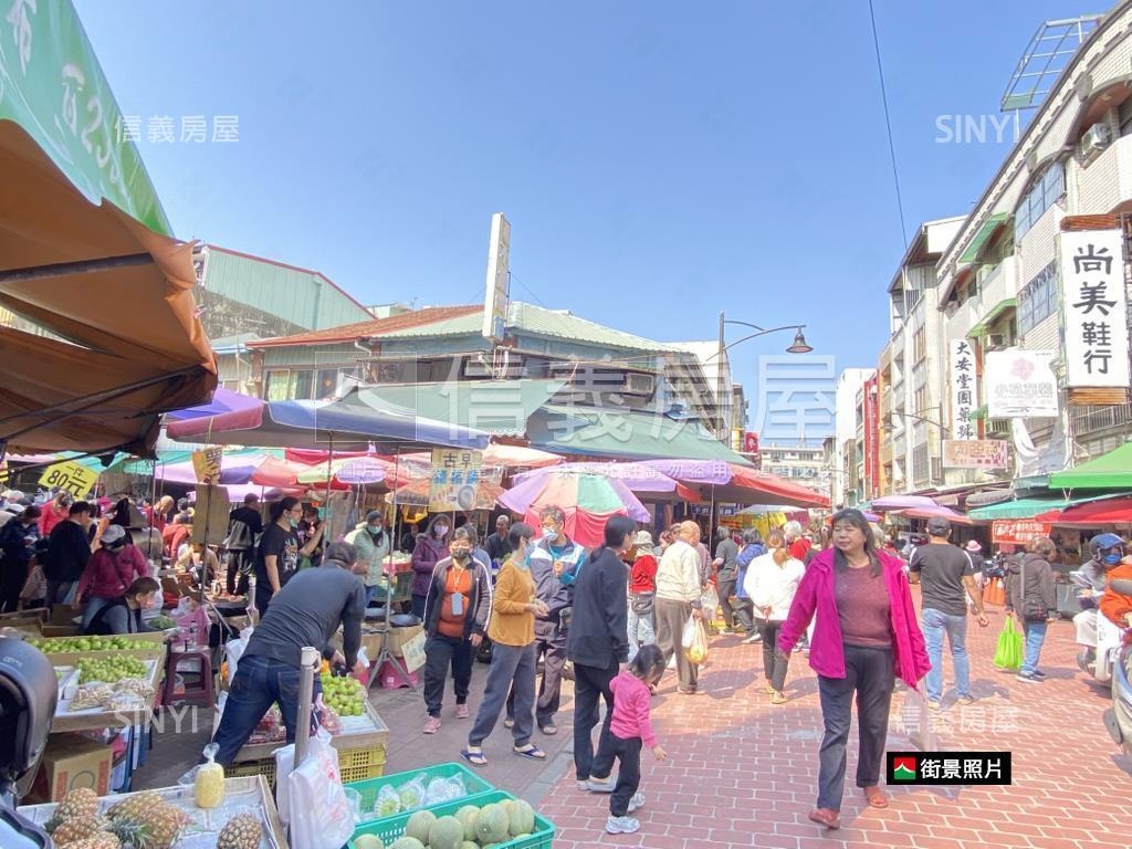 霧峰．精華商業區透天店面房屋室內格局與周邊環境