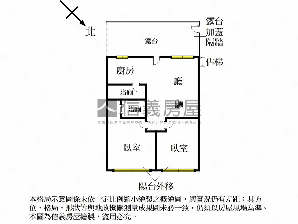 【戀戀台大】優美景觀兩房房屋室內格局與周邊環境