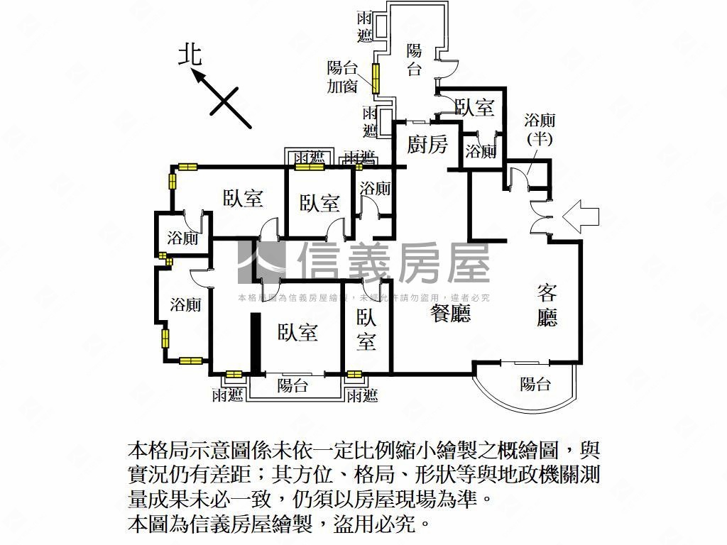 河岸第一排大宅天景高樓層房屋室內格局與周邊環境