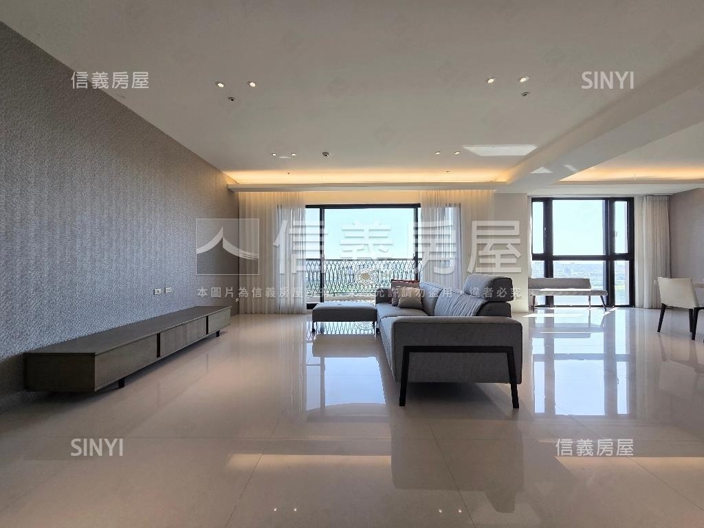 河岸第一排大宅天景高樓層房屋室內格局與周邊環境