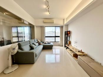 綠灣邊間山景。遼闊視野