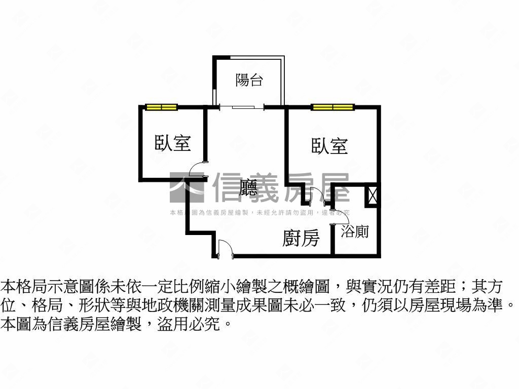 大廣豊仁次高樓兩房車位房屋室內格局與周邊環境