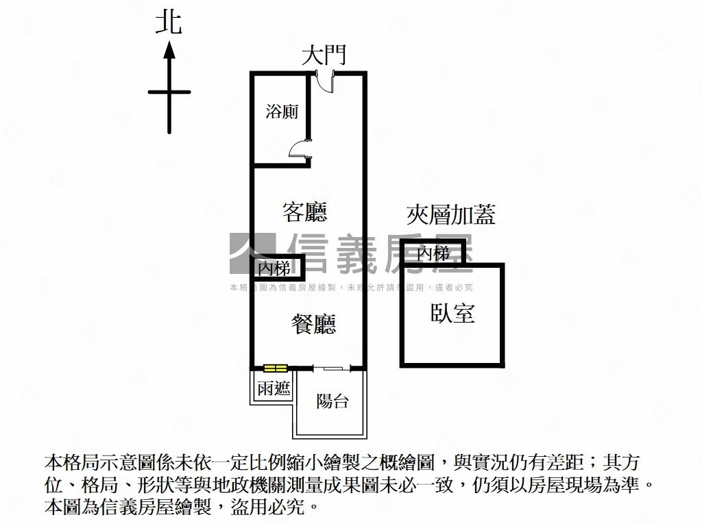 近環狀線中和站小套房房屋室內格局與周邊環境