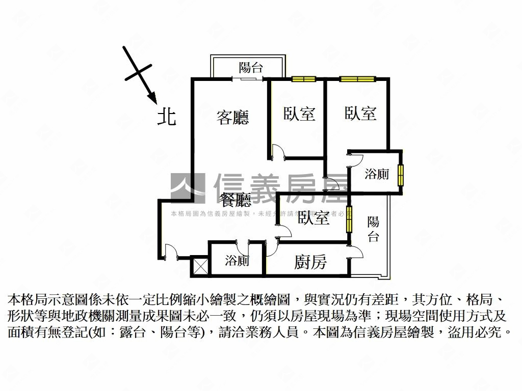 ★潤泰央北頂尖３房車位房屋室內格局與周邊環境