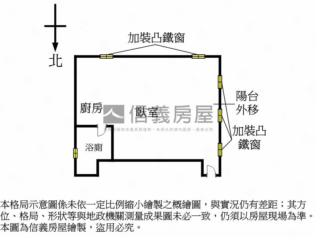 ＜專約＞北投明亮邊間套房房屋室內格局與周邊環境