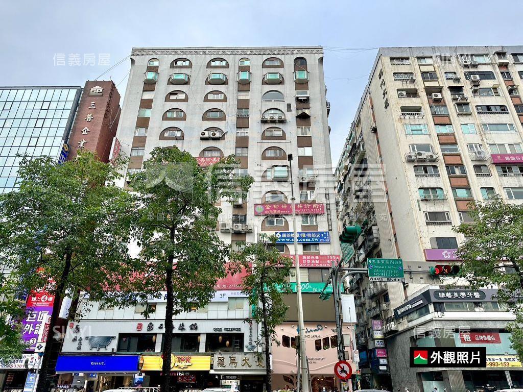 板南線羅馬大廈大面寬店辦房屋室內格局與周邊環境