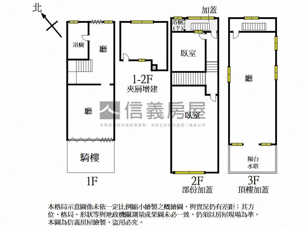 建工商圈透天房屋室內格局與周邊環境