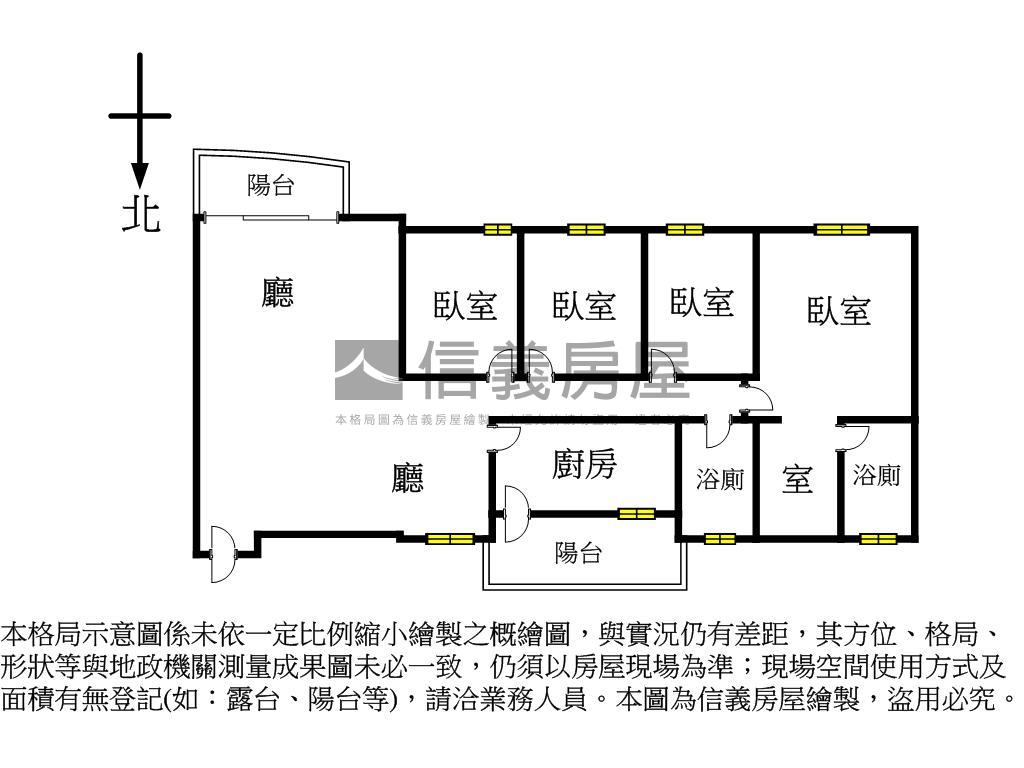 鳳山新城高樓精美四房平車房屋室內格局與周邊環境