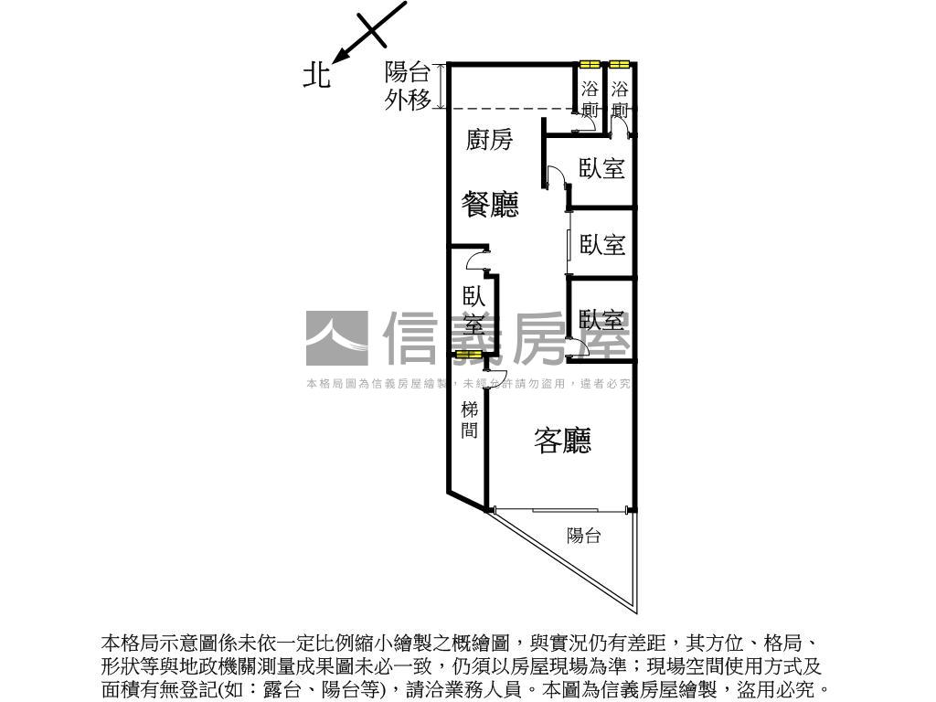集美公寓四樓美屋房屋室內格局與周邊環境