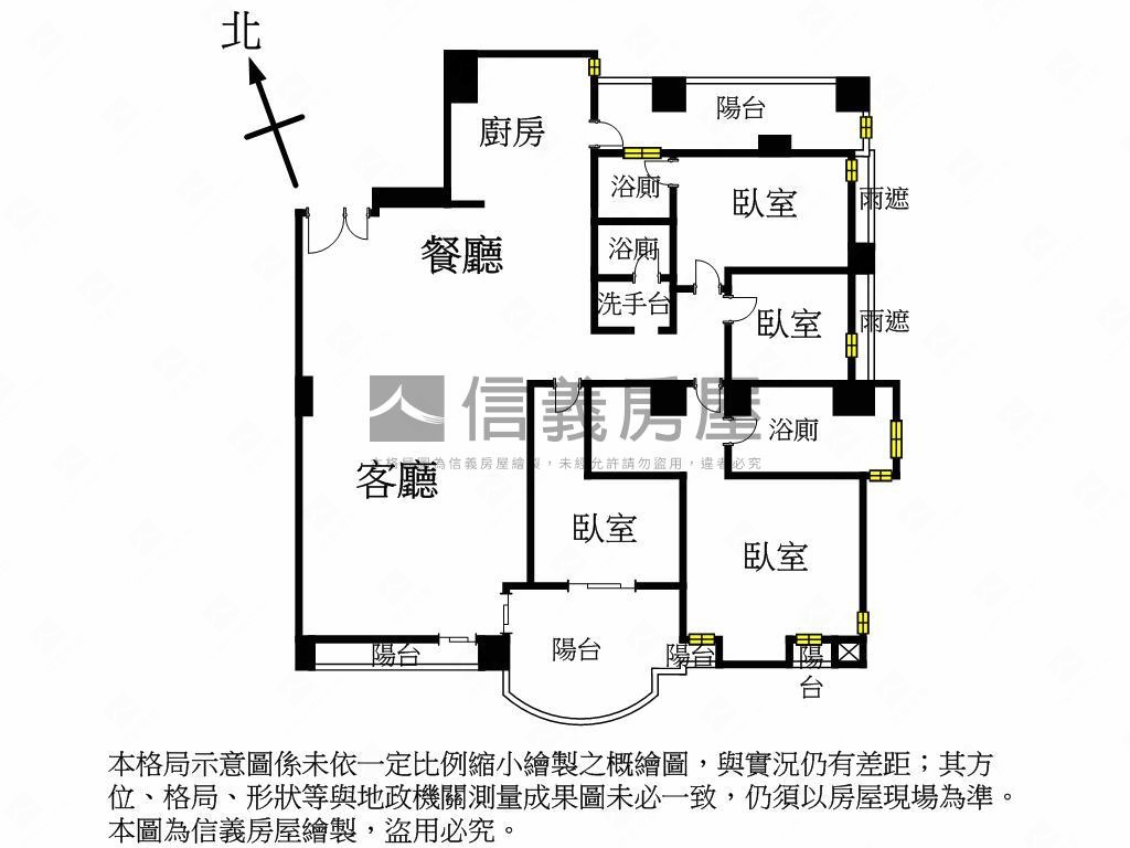 樺懋中央公園４房雙車位房屋室內格局與周邊環境