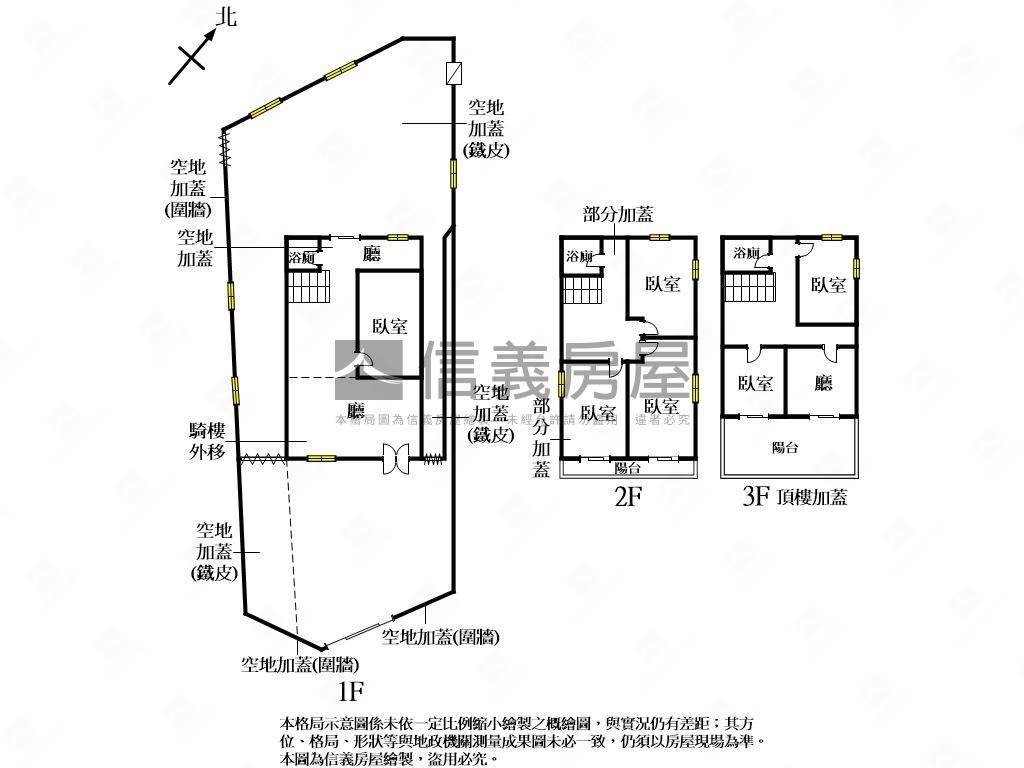 大地坪獨棟透天房屋室內格局與周邊環境