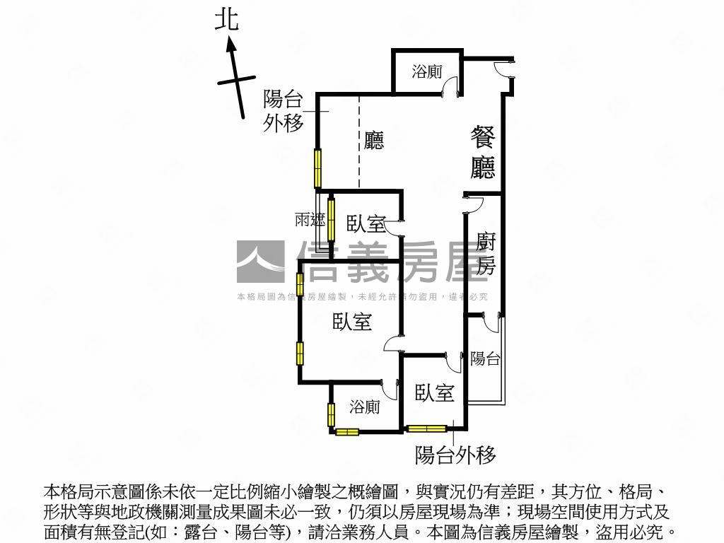 浪漫紐約三房平車房屋室內格局與周邊環境