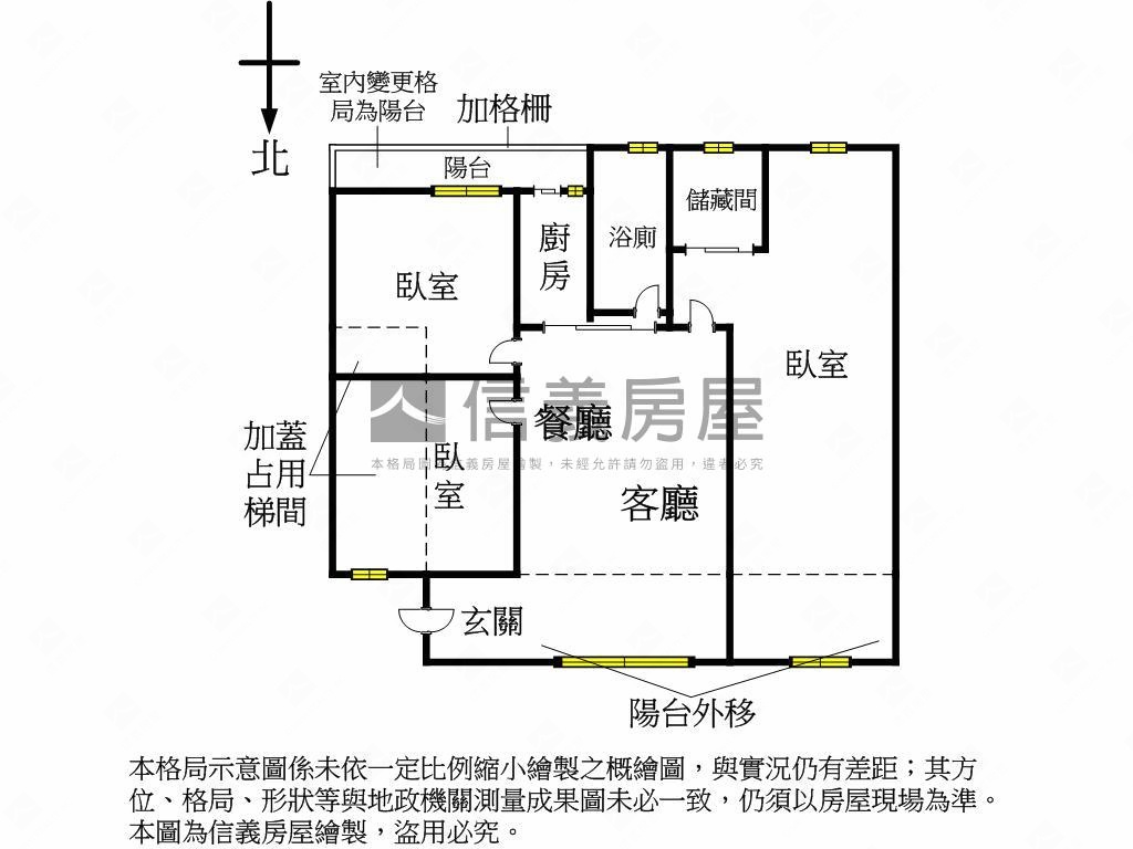 新案益民商圈甜美華廈房屋室內格局與周邊環境