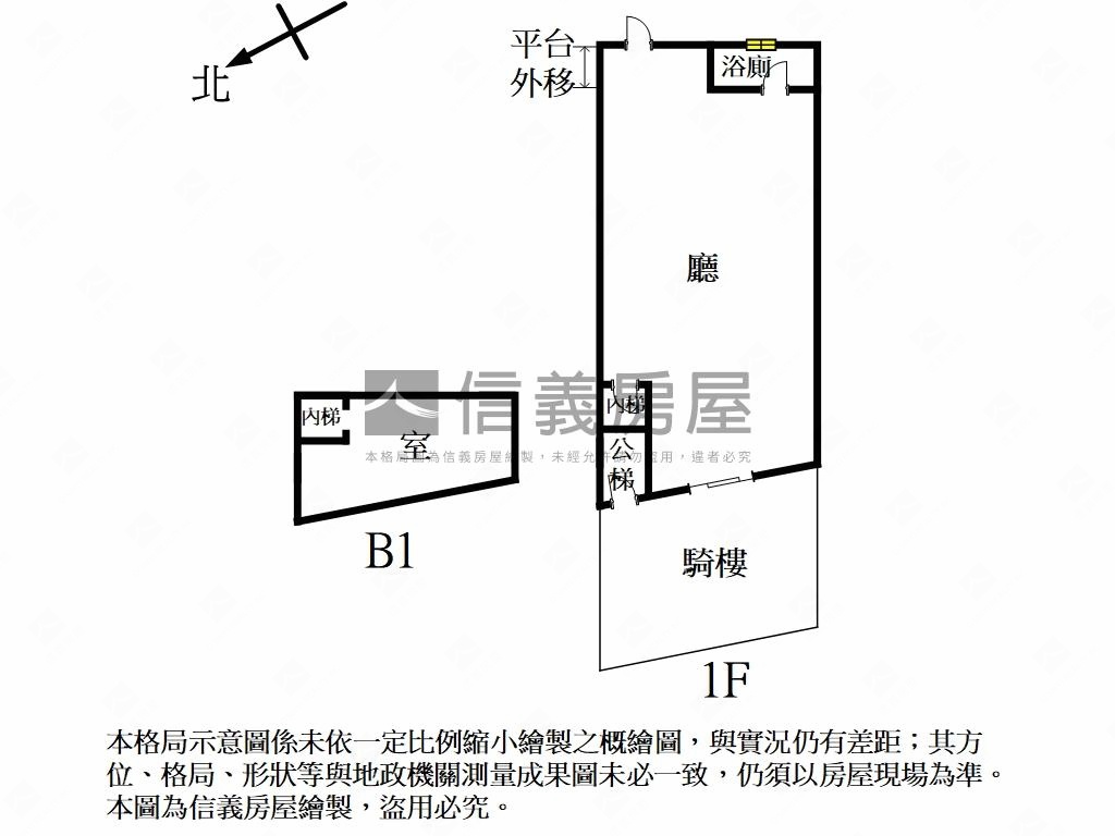 近美日僑稀有臨路黃金店面房屋室內格局與周邊環境