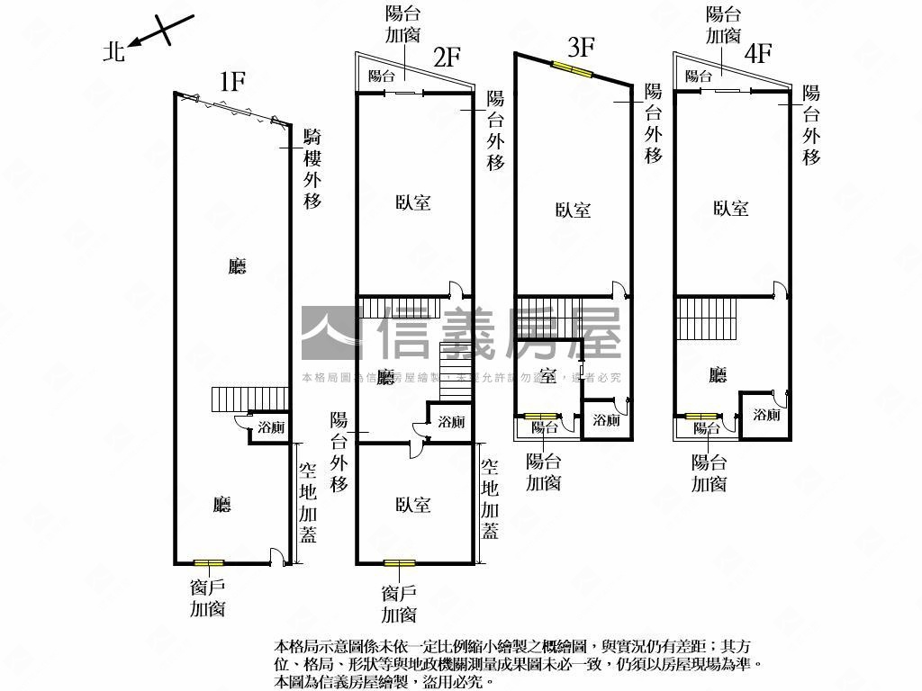 近省議會臨路金透店房屋室內格局與周邊環境